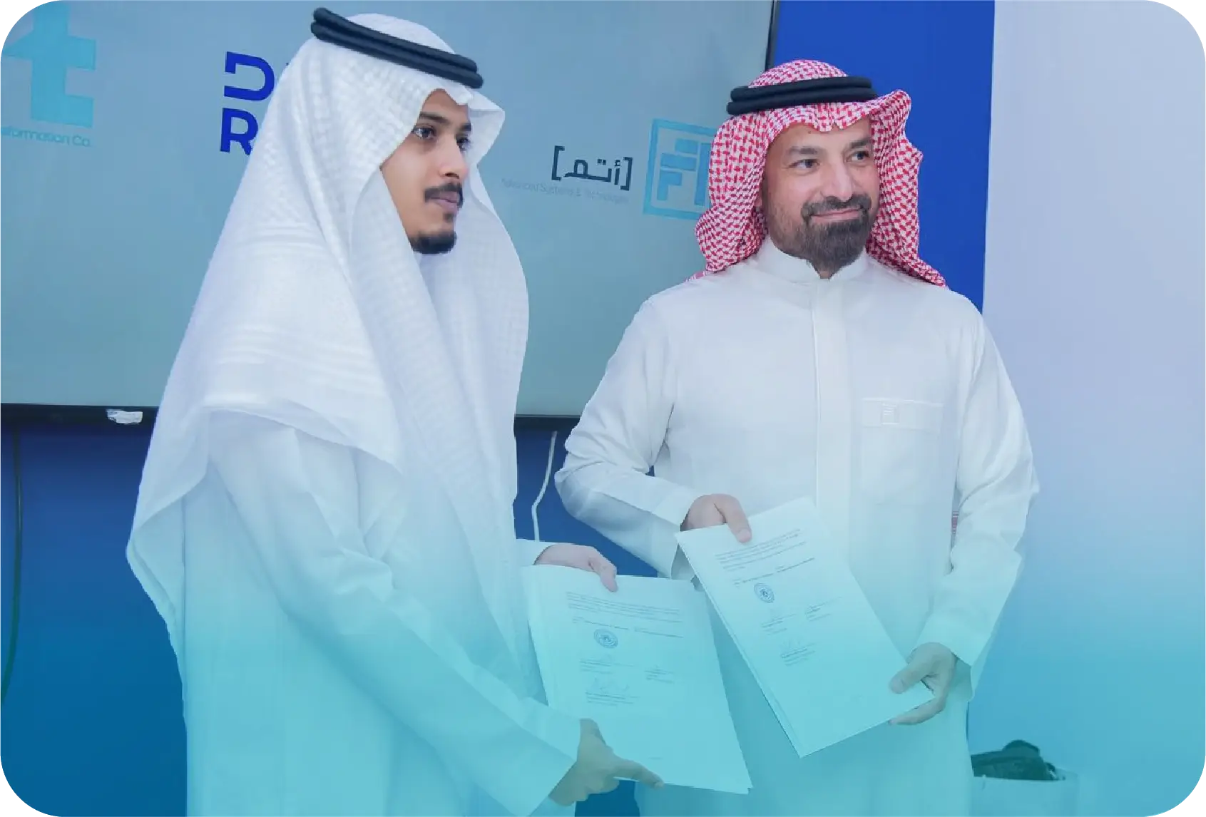Signing of an exclusive partnership agreement between Health Innovations Transformation Company and Advanced Systems and Technologies Company, under the auspices of Rowad Group.